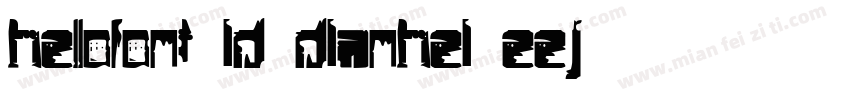 hellofont id dianhei eej字体下载字体转换